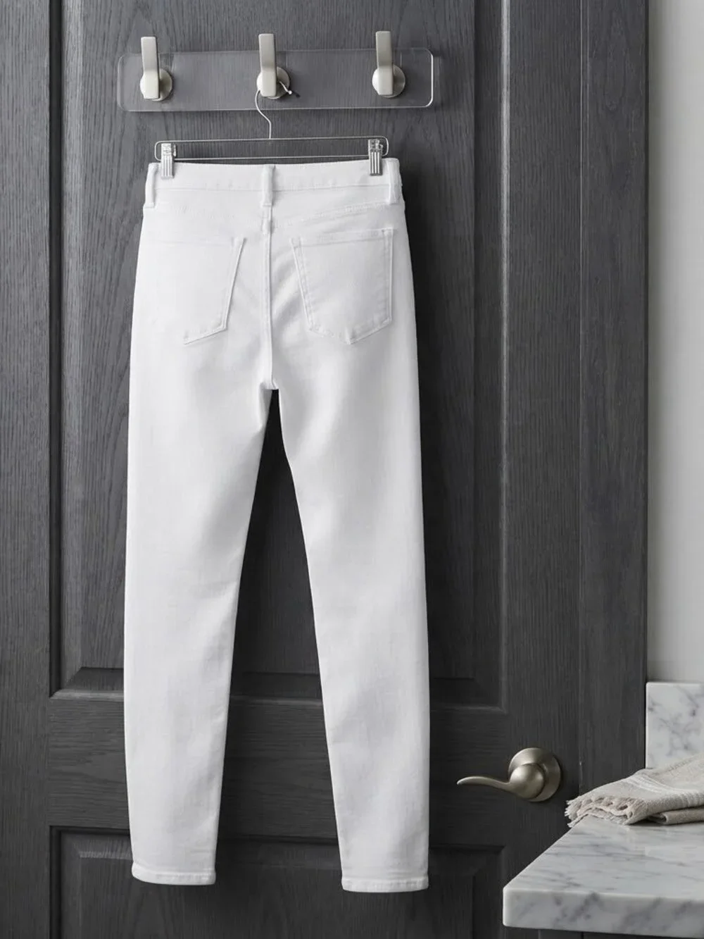 J. Crew | White Skinny Jeans Size 28